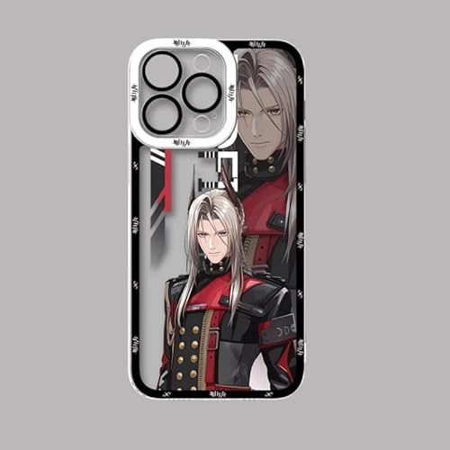 アークナイツ：エンドフィールド スマホケース iPhone17適用ケース 業の管理人 ペリカ チェン・センユー イヴォンヌ TPU 軟殻 保護電話カバー iPhone12/13/14/15/16/17適用カバー 多機種対応 (色-9,iPhone16ProMax適用ケース) [並行輸入品]