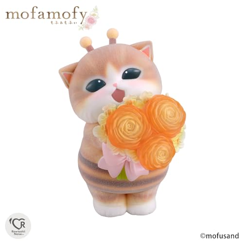 Rowtashii Noise(ロウタシーノイズ) mofamofy mofusand はちにゃん 約110mm PVC&ABS&ナイロン製 塗装済み完成品フィギュア