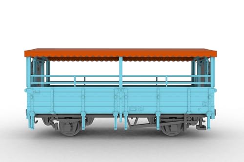 ピーエムオフィスエー (PLUM) 1/80 トロッコ列車 (ブルー) プラスチックキット PP265