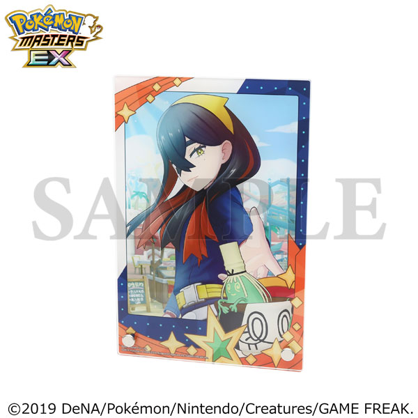 『ポケモンマスターズ EX』 メモリアルフォト アクリルアートパネル ゼイユ