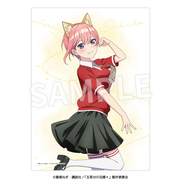 TVスペシャルアニメ「五等分の花嫁*」キャンバスアート 一花(けもみみコーデで踊ってみた!)