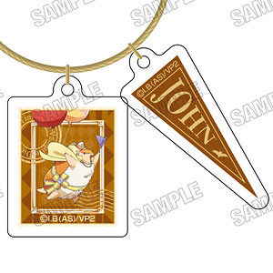 TVアニメ「吸血鬼すぐ死ぬ2」 描き下ろしワイヤーアクリルキーホルダー 観光パレードver. (3)ジョン