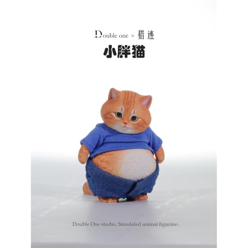 HiPlay Double one 猟跡 1/6 ぽっちゃり猫 茶トラ猫 D26011B 塗装済み完成品フィギュア