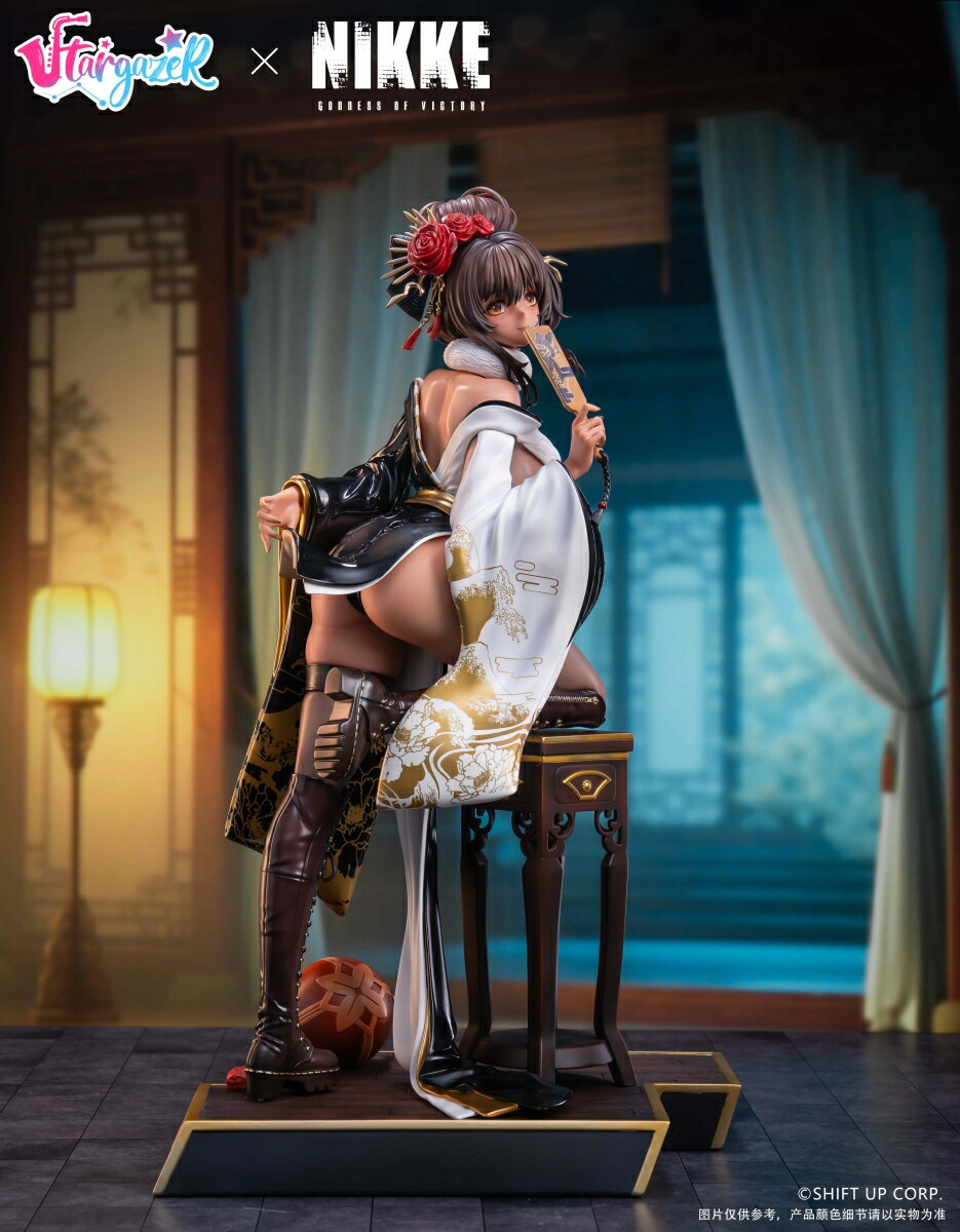 Stargazer(スターゲイザー) 勝利の女神:NIKKE ノワール ブラックラビット 1/4スケール 約479mm PVC&ABS製 塗装済み完成品フィギュア