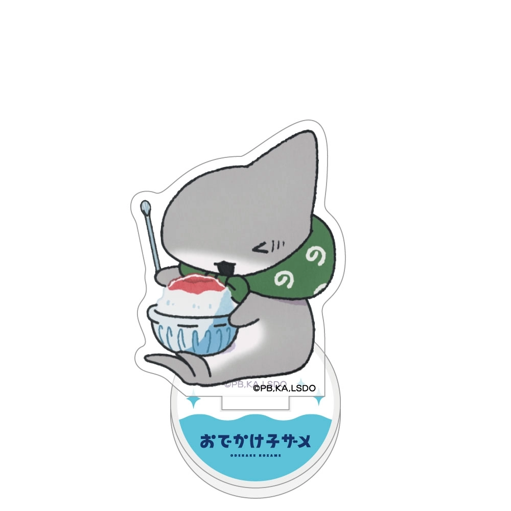 【予約2026年02月】おでかけ子ザメ ミニアクリルスタンド （かき氷） Parflette