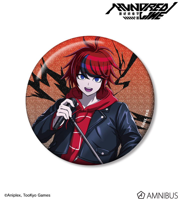 描き下ろし 澄野拓海 ロックバンドver. 75mmグリッター缶バッジ