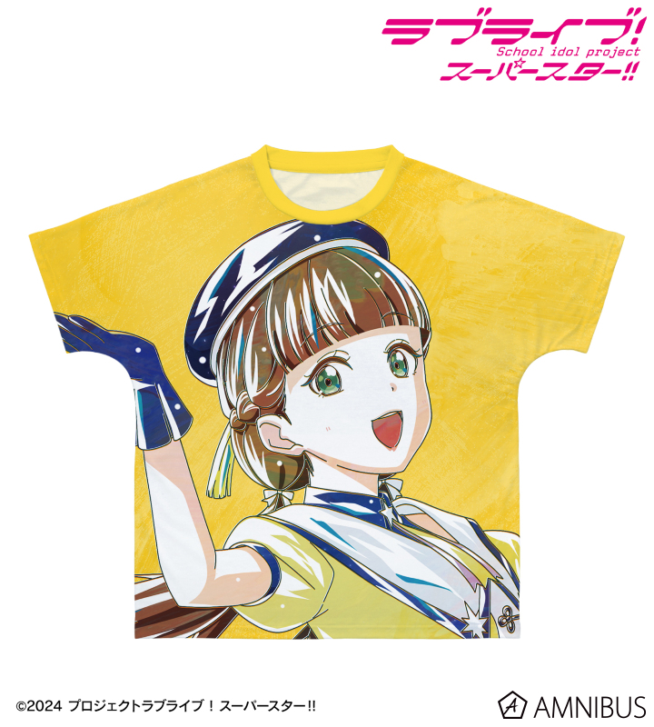 描き下ろし 桜小路きな子 スーパースター!!ver. Ani-Art フルグラフィックTシャツ