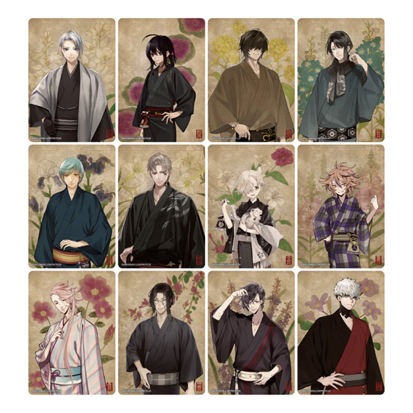 刀剣乱舞ONLINE 華こよみ絵巻 トレーディングミニクリアカード 第五弾 12個入りBOX