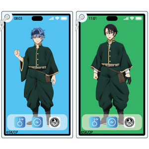 デッドアカウント トレーディングスマホ風アクリルキーホルダー 7個入りBOX