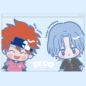 オリジナルTVアニメ「SK∞ エスケーエイト」 クリアポーチ 01.暦＆ランガ