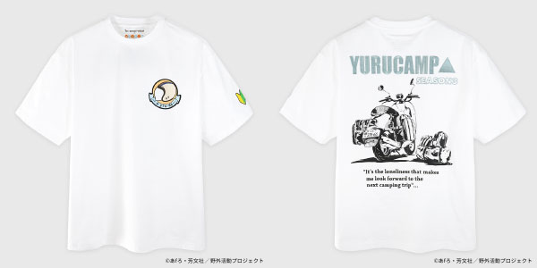 TVアニメ『ゆるキャン△ SEASON3』 Tシャツ リンバイクgraphicシリーズ L