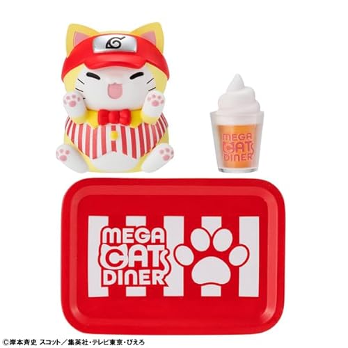 メガハウス(MegaHouse) MEGA CAT PROJECT NARUTO-ナルト- ニャルト!MEGACAT DINNER (BOX) 約30mm PVC製 塗装済み完成品フィギュア