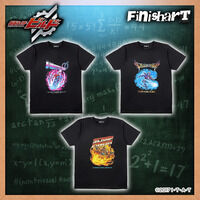 FinisharT 仮面ライダービルドシリーズ　Tシャツ　全3種【再販】