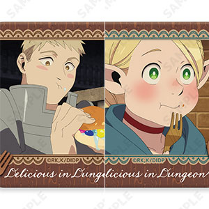 ダンジョン飯 トレーディングもぐもぐスクエア缶バッジ 8個入りBOX