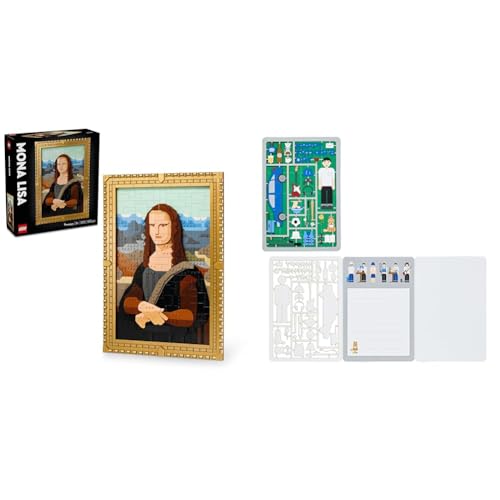 【父の日セット】レゴ(LEGO) レゴアート モナ・リザ おもちゃ 玩具 誕生日 プレゼント ブロック 母の日 父の日 男性 女性 絵画 アート インテリア オシャレ 母 父 31213+サンリオ メッセージカード 父の日 プラモデル風