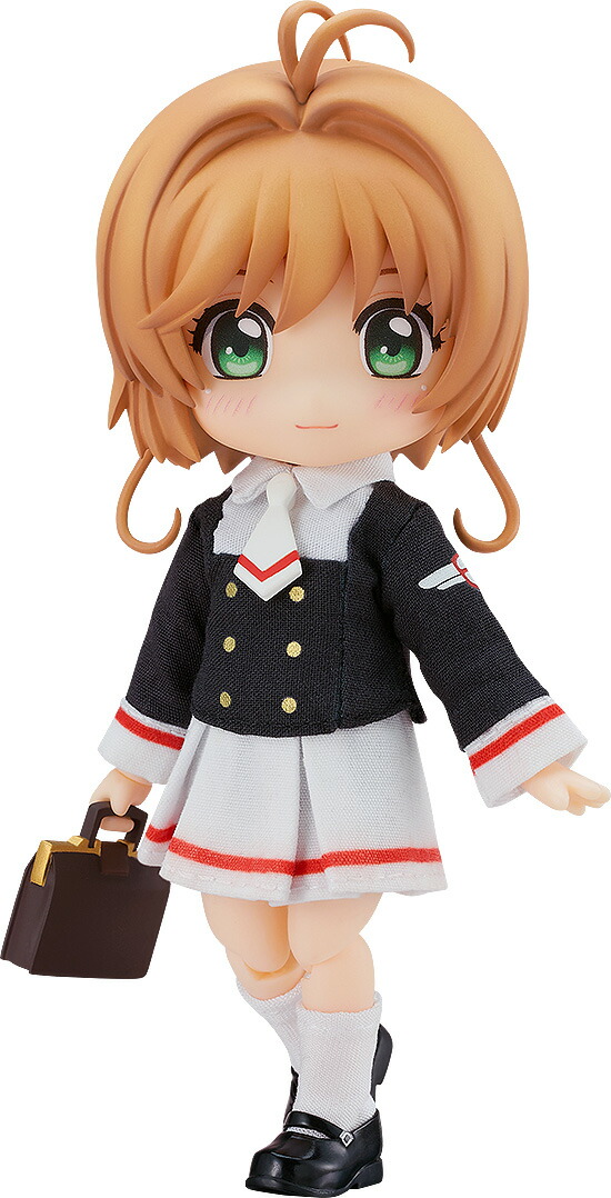 グッドスマイルカンパニー[GOOD SMILE COMPANY] ねんどろいどどーる カードキャプターさくら クリアカード編 木之本桜 友枝中学校制服Ver. ノンスケール 布・磁石・プラスチック製 塗装済み可動フィギュア 再販