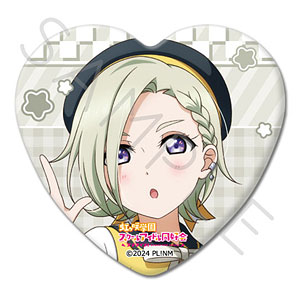 『ラブライブ！虹ヶ咲学園スクールアイドル同好会』 ハート型缶バッジ K(ミア・テイラー)