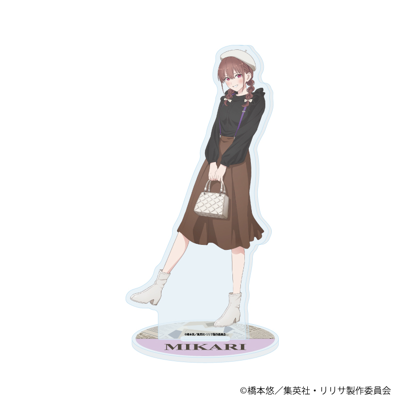 2.5次元の誘惑_アクリルスタンド22/橘美花莉 ベレー×サスペンダーver.(描き下ろしイラスト)