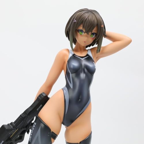 水泳部の部長ちゃん 水着 1/7スケール 高さ22cm ABS&PVC 塗装済み 完成品フィギュア ドール 二次元 可愛い 美少女 モデル コレクション
