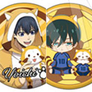 ブルーロック×ラスカル トレーディンググリッター缶バッジ 16個入りBOX