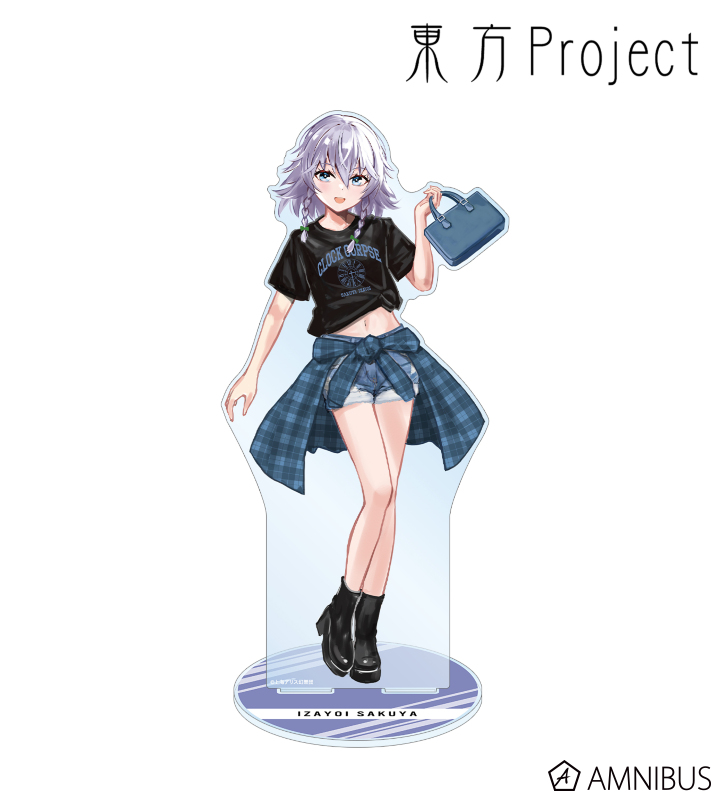 松本能人イラスト 十六夜咲夜 現代風ファッションver. 特大アクリルスタンド