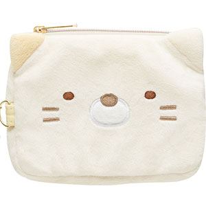 PB72604 すみっコぐらし ぬいぐるみリール付パスケース ねこ