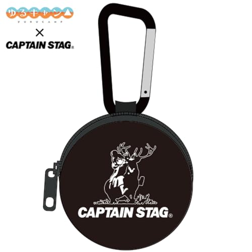 【公式】二次元コスパ 『ゆるキャン△』×キャプテンスタッグ カラビナ付きミニポーチ