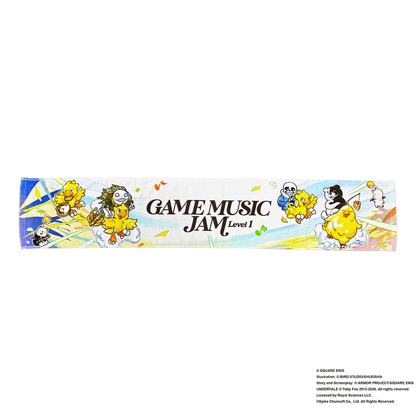 GAME MUSIC JAM - Level 1 タオル