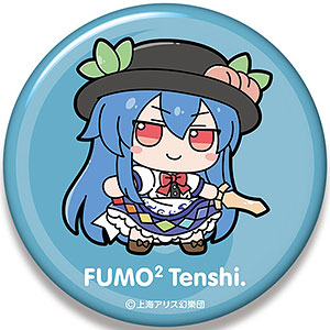 東方Project ビッグ缶バッジ 比那名居天子 ふもふもてんし。