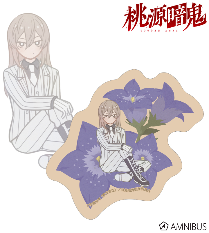 桃寺神門 Botania ダイカットステッカー