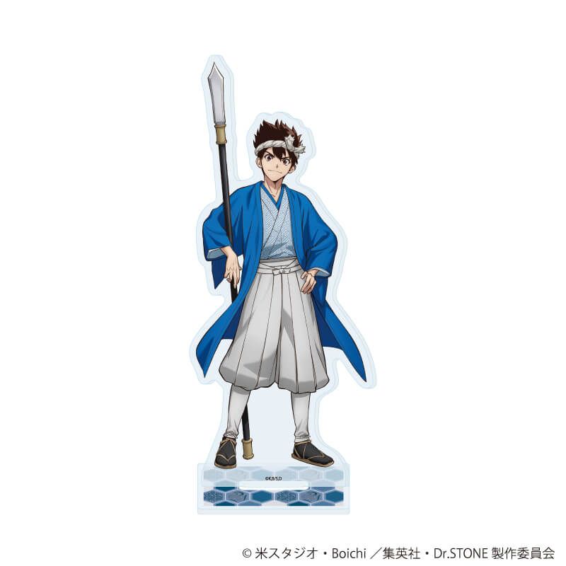 アクリルスタンド「Dr.STONE」88/クロム 武士出陣ver.(描き下ろしイラスト)
