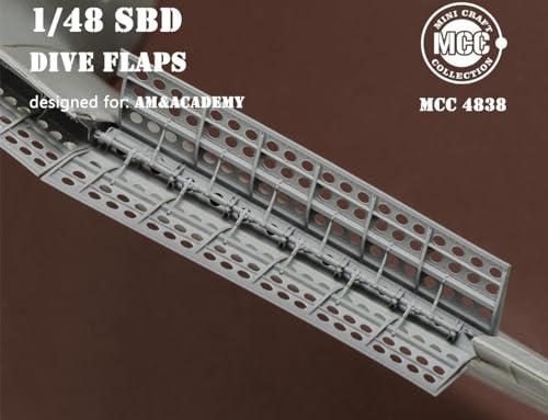ミニクラフトコレクション 1/48 SBD ドーントレス ダイブフラップ (AM/アカデミー用) プラモデル用パーツ MCC4838