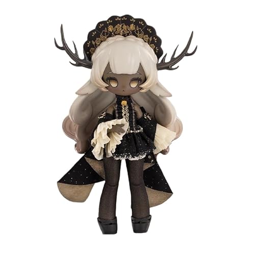 【BJDスタイル】百葉窗ドールシリーズ 1/12スケール 可動フィギュア PVC&ABS製 関節可動 塗装済み 組み立て不要 女の子向け おもちゃ ルームデコレーション ギフト礼物 (小天使) (雷纳蒂亚(神秘)) [並行輸入品]