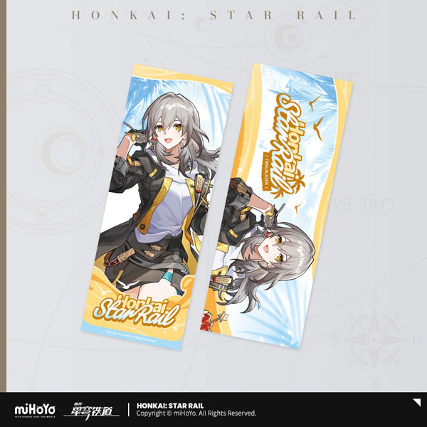 崩壊：スターレイル フレッシュサンシャインシリーズ 立絵ホログラムチケット風カード 開拓者(女)