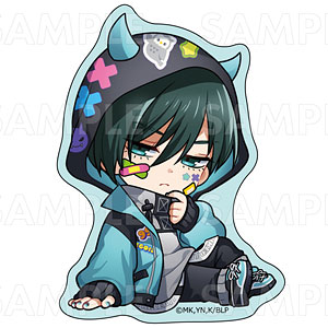 TVアニメ『ブルーロック』でびデコパーカー ちびキャラver. ダイカットステッカー 糸師凛