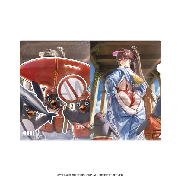 勝利の女神:NIKKE クリアファイル マルチャーナ:マリンスタディ
