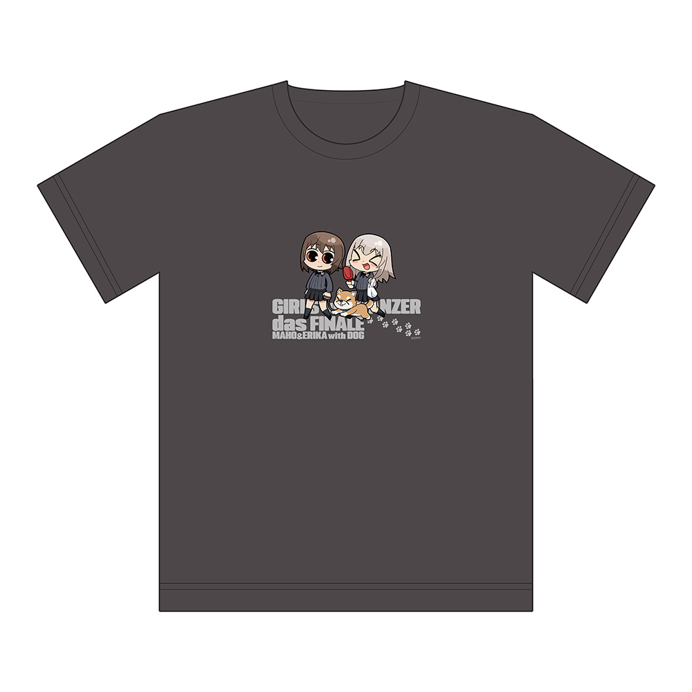 ガールズ&パンツァー 最終章_XLサイズ_Tシャツ(西住まほ&逸見エリカ/散歩)