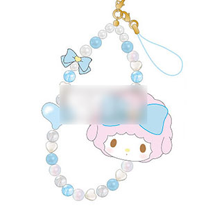 マイスウィートピアノ ぬいぐるみ付きフォンストラップ ブルー