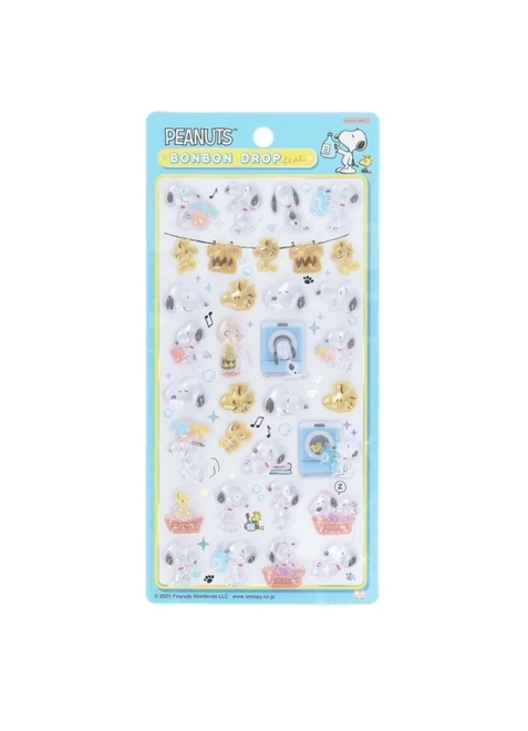 【購入制限対象】ボンボンドロップシール スヌーピー ランドリー  サンスター文具