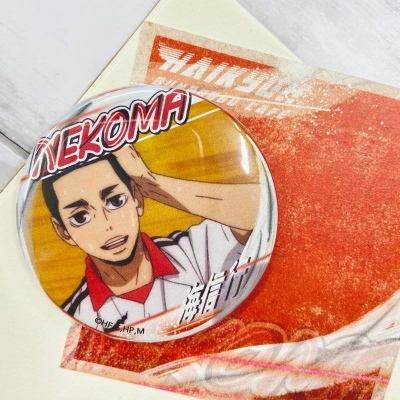 【グッズ-バッチ】ハイキュー!! A page of youth缶バッジ 海信行【再販】