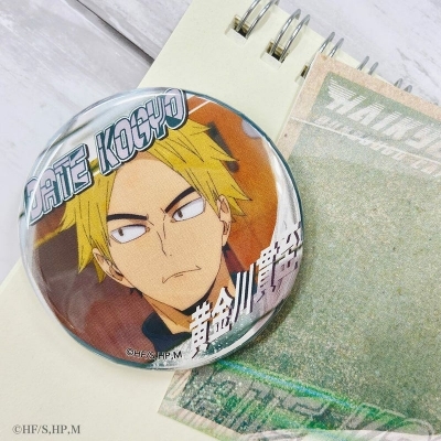 【グッズ-バッチ】ハイキュー!! A page of youth缶バッジ 黄金川貫至【再販】