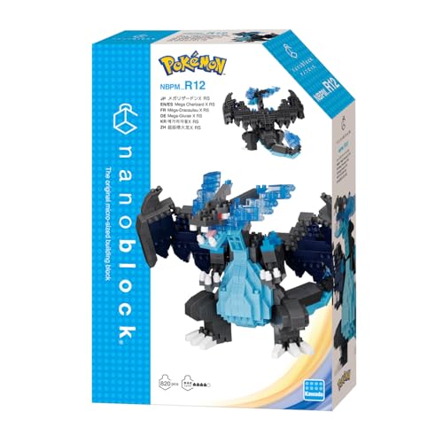カワダ(Kawada) ナノブロック ポケットモンスター メガリザードンX RSNBPM_R12