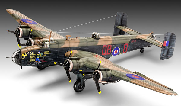 1/72 ハンドレー・ページ ハリファックス B Mk.III プラモデル