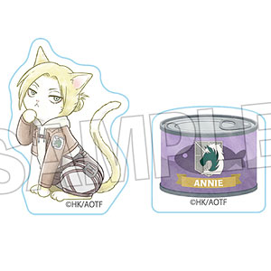 進撃の巨人 憲兵にゃん 積み積みブロック ミニ アニ