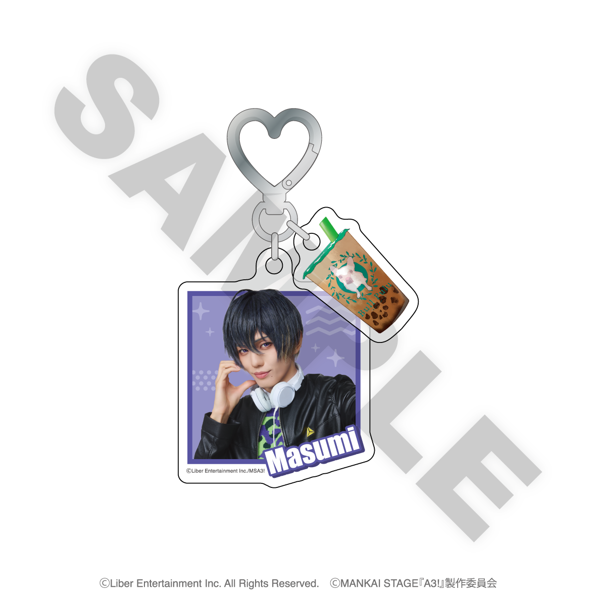 「1月下旬頃以降発送」MANKAI STAGE『A3!』ACT3! 〜SPRING & SUMMER 2026〜×Bull Pulu アクリルキーホルダー 碓氷真澄