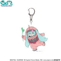 ガンダム45周年 × 初音ミク アクリルチャーム シャアザクぐるみ [初音ミクVer.]【2026年1月発送】