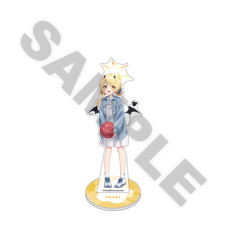 「9月中旬頃以降発送」ブルーアーカイブ×ラウンドワン BIGアクリルスタンド(イブキ)