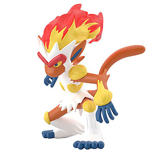 21 ポケモンスケールワールド シンオウ地方 ゴウカザル (食玩)