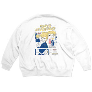 TVアニメ『東京リベンジャーズ』 第3弾 天竺編 チェキフォトスウェット 1(武道) ホワイト XL