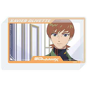 『機動戦士Gundam GQuuuuuuX』 アクリルブロック エグザベ・オリベ
